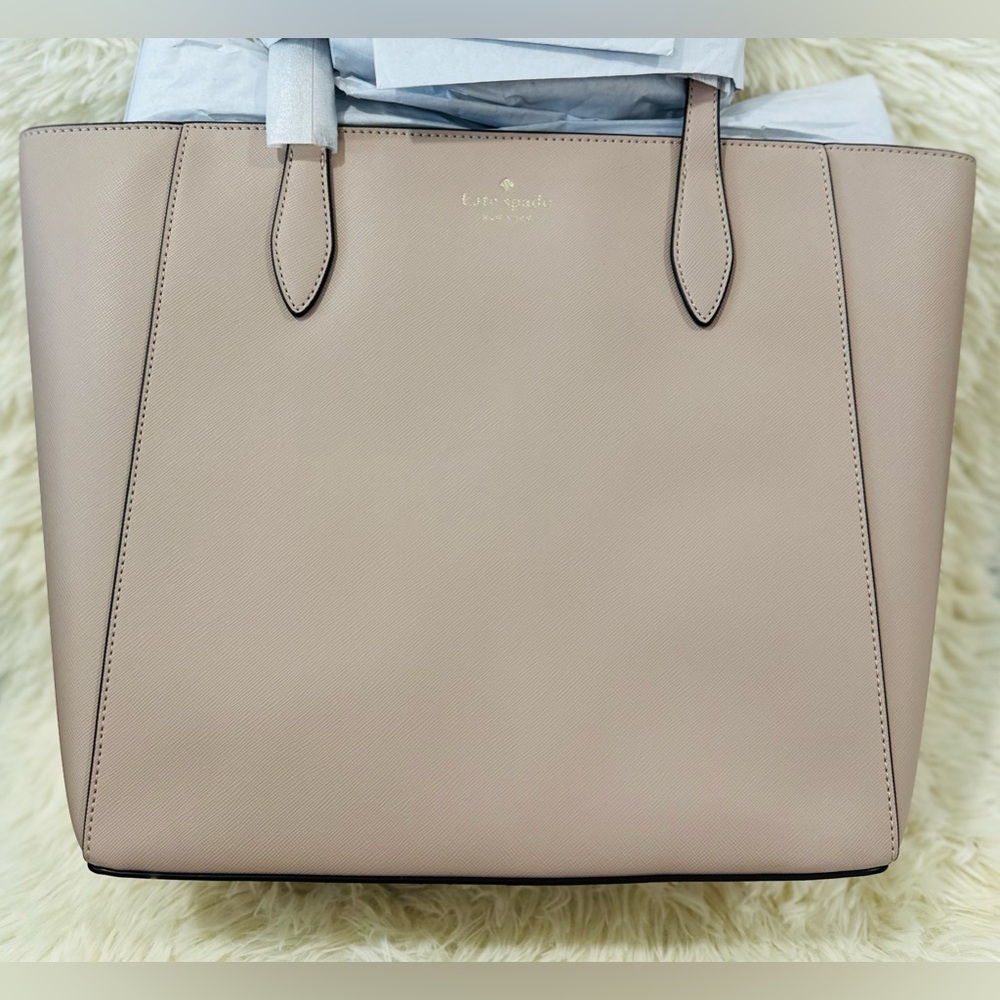 Kate Spade Beige Tote Bag - Picture 3 of 6